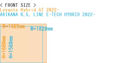 #Levante Hybrid GT 2022- + ARIKANA R.S. LINE E-TECH HYBRID 2022-